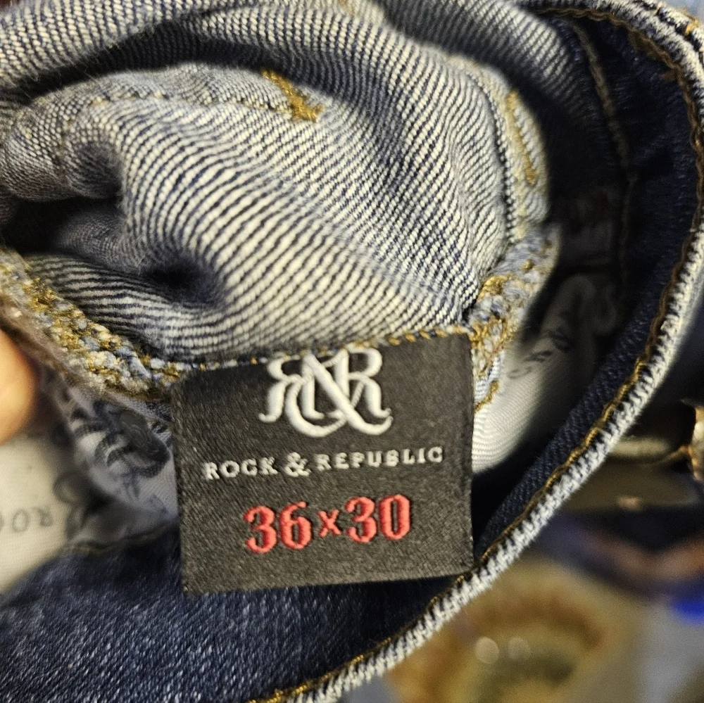 Rock & Republic Blue Denim Jeans